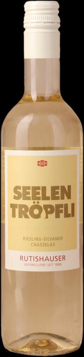 Produktbild Rutishauser Seelentropfli Schweizer Landwein Riesling-Silvaner/Chasselas (15 x 50 cl)