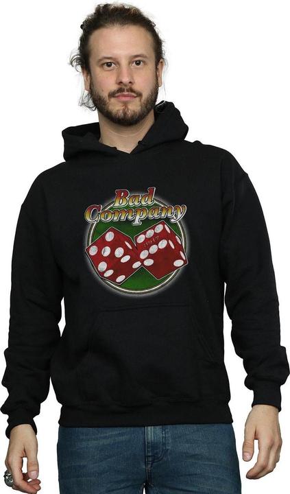 Actual product image Bad Company Mens Straight Shooter Dice Hoodie (4XL)