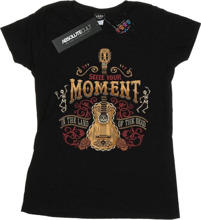 Actual product image Disney Womens/Ladies Coco Land Of The Dead Cotton T-Shirt (S)