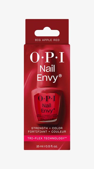 Immagine prodotto OPI Indurente per unghie - Nail Envy Big Apple Red (Rosso Grande Mela, Smalto per unghie effetto gel)