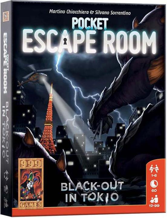Actual product image 999Games 999 Games Pocket Escape Room: Blackout in Tokyo Kartenspiel