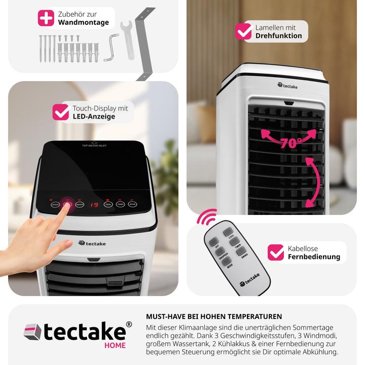 Produktbild tectake Klimagerät (10 m²)