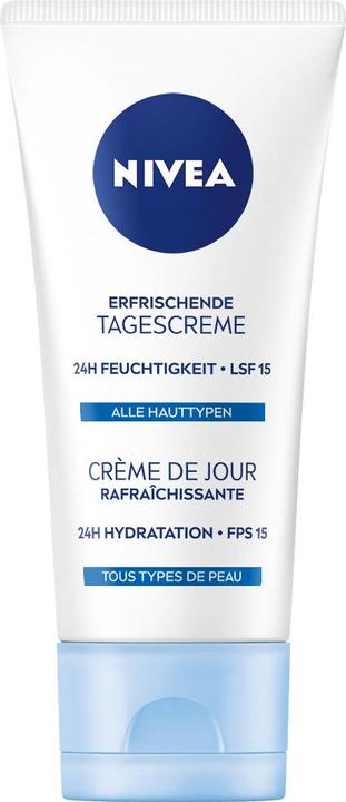 Produktbild NIVEA Erfrischende Tagescreme LSF 15 DUO (100 ml, Tagescreme, SPF 15)