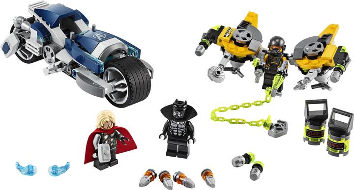 Produktbild LEGO Avengers Speeder-Bike Attacke (76142, LEGO Marvel)