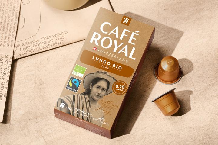 Actual product image Café Royal MH Royal Peru (10 x Port.)