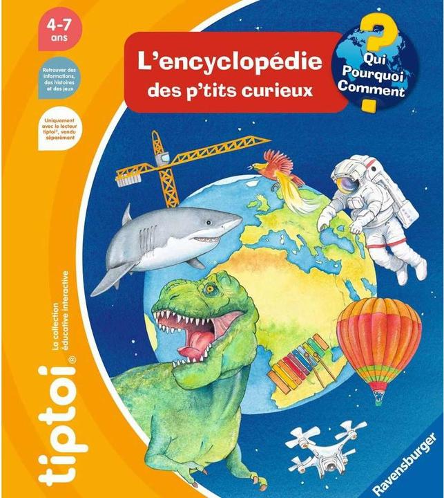 Produktbild tiptoi Die Enzyklopädie der kleinen Neugierigen (Französisch, Collectif, 2023)