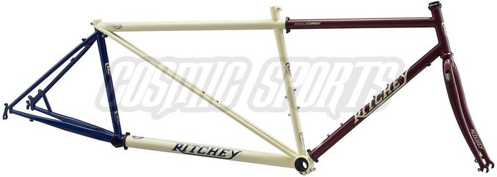Immagine prodotto Ritchey Outback TandM Break Away Frame Kit, 650B/700C, L, merlot/crema/indaco