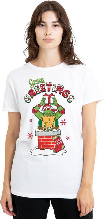 Produktbild Teenage Mutant NT Green Greetings TShirt (M)