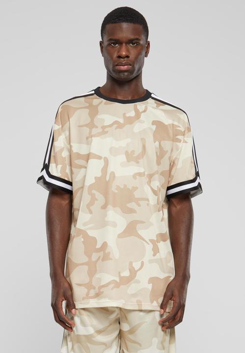 Actual product image Urban Classics Oversized Mesh AOP Tee - 142647 (L)