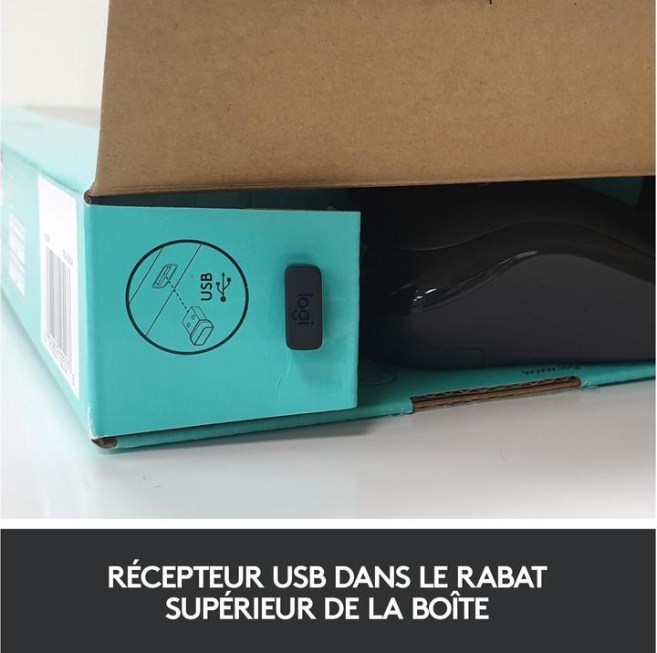 Image du produit Logitech Mk270 (ING. Int., Sans fil)