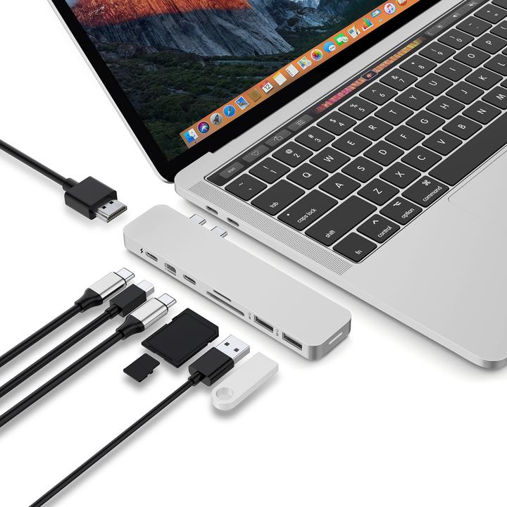 Produktbild Hyper HyperDrive Pro 8 in 2 (USB-C, 2 Ports)