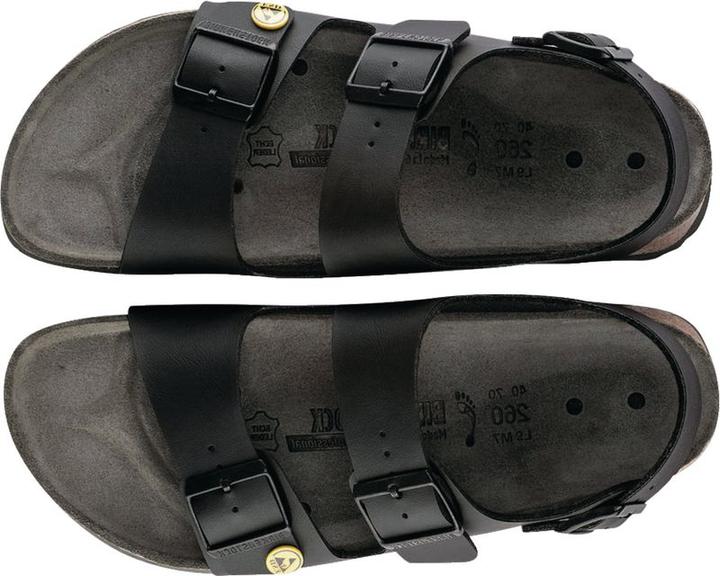 Actual product image Birkenstock Milano ESD Birko-Flor Black (40)