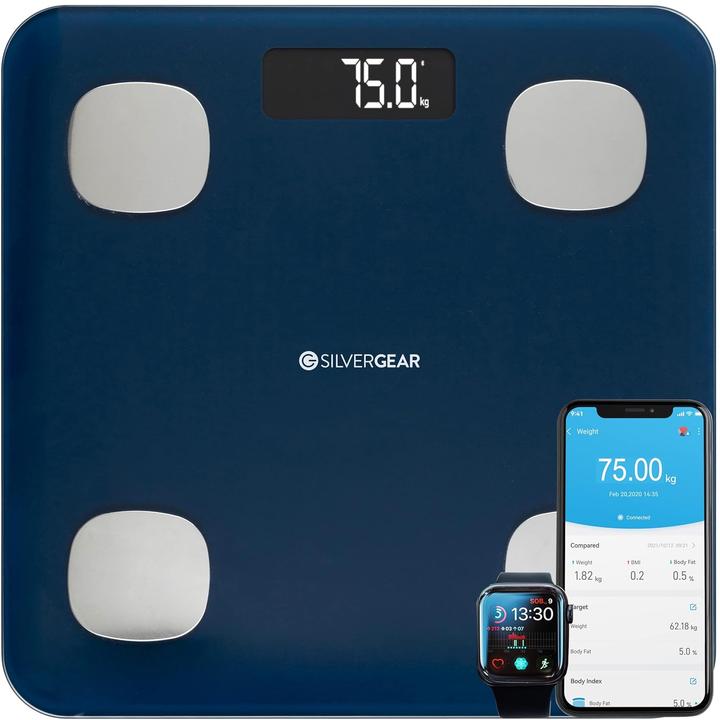 Immagine prodotto Silvergear Scala del grasso corporeo (180 kg)