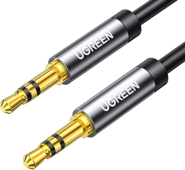 Actual product image Ugreen AV119 3.5mm AUX 5m jack cable (black) (5 m, 3.5mm jack (AUX))