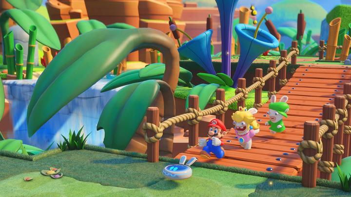 Actual product image Ubisoft Mario Rabbids Kingdom Battle (Switch, DE)