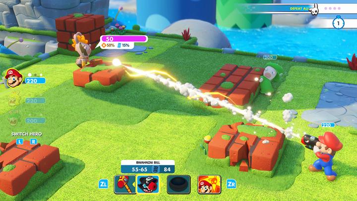 Actual product image Ubisoft Mario Rabbids Kingdom Battle (Switch, DE)