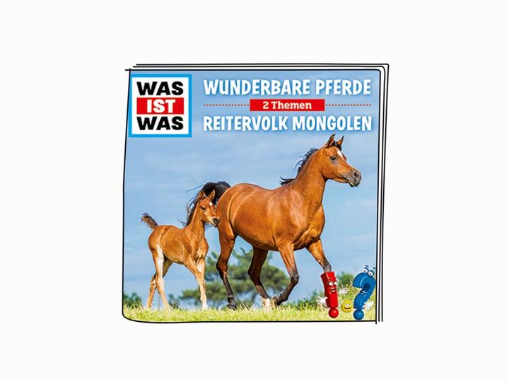 Produktbild Tonies Was ist was - Wunderbare Pferde/Reitervolk Mongolen (Deutsch)