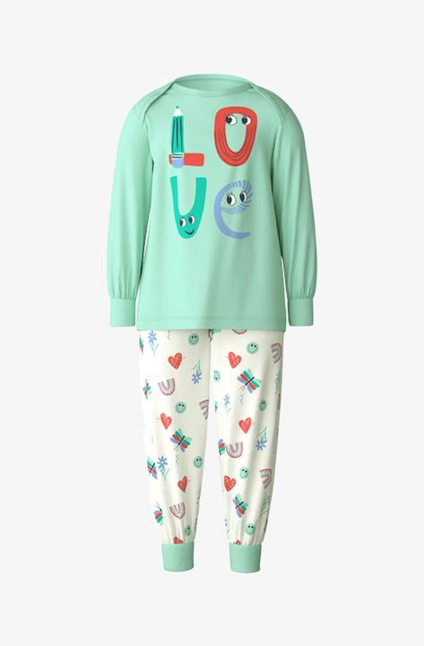 Produktbild Calida Pyjama "Toddlers Doodle" lindgrün (92)