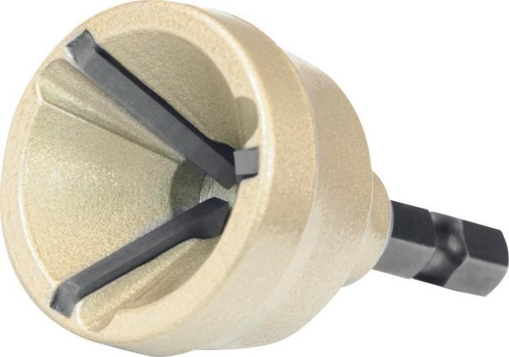Projahn 35401 Aussen-Entgrater 3-19 mm mit 3 Hartmetall- Schneiden Gr. 1 (19 mm)