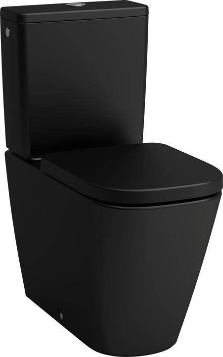 Laufen Meda Stand-WC-Kombination, spülrandlos, Silent Flush, 360x680mm, Tiefspüler