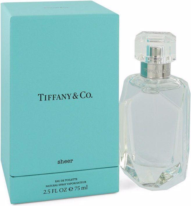 Actual product image Tiffany & Co. Sheer by Eau de Toilette Spray 75 ml (Eau de toilette, 75 ml)