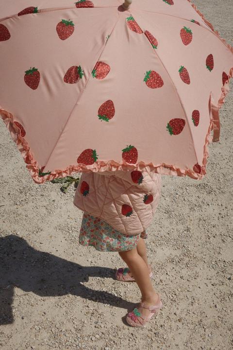 Produktbild Konges Slojd Frill Regenschirm Strawberry Glitter
