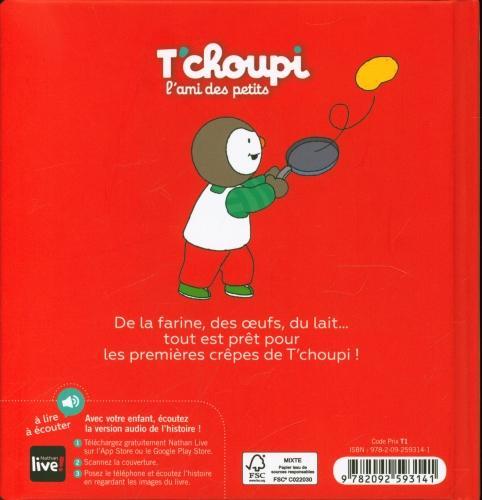 Immagine prodotto T'choupi fait des crêpes (Francese, Courtin Thierry, 2024)