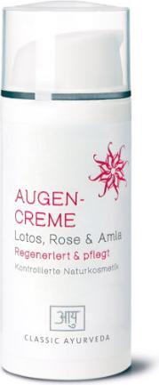 Classic Ayurveda Augencreme Lotus, Rose & Amla, BDIH (Crème, 30 ml, Tag)