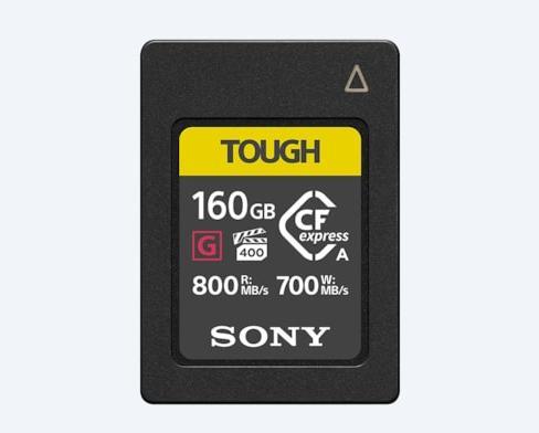 Actual product image Sony Tough CEA-G (160 GB, CFexpress type A)