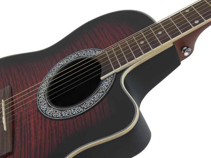 Actual product image Dimavery RB-300 Roundback (Semi acoustic guitar, Spruce, Walnut)