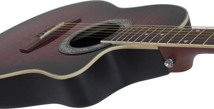 Actual product image Dimavery RB-300 Roundback (Semi acoustic guitar, Spruce, Walnut)