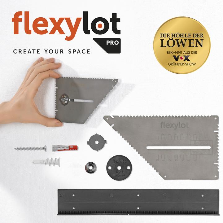 Produktbild Die Höhle der Löwen Flexylot Bildaufhängung Basic 3er-Set