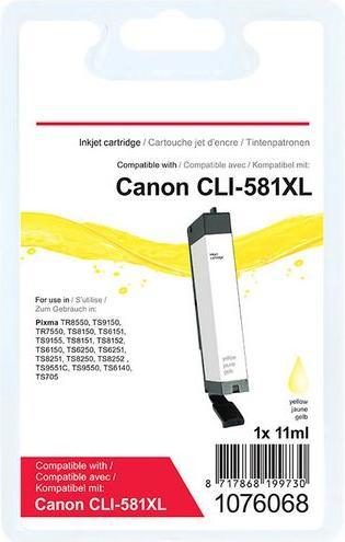 Image du produit Office Depot Cartouche d'encre CLI-581XL Compatible CLI-581XL Jaune