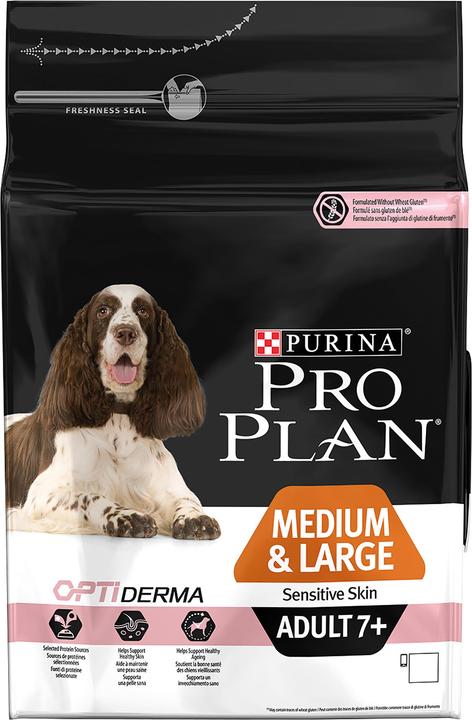 Pro Plan Chien Moyen et Grand Adulte 7+ Saumon (Adulte, 1 pcs, 3000 g)