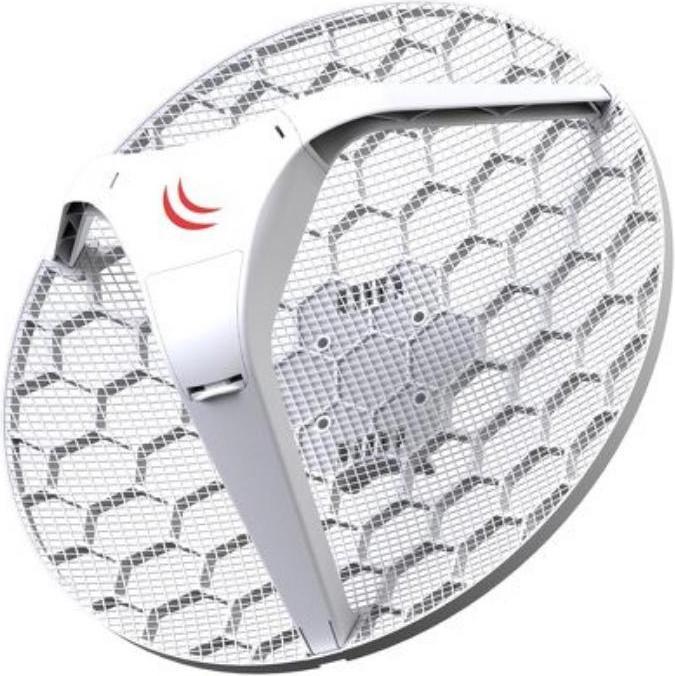 Immagine prodotto MikroTik LHG 5, LHG 5 Dual Chain 5Ghz 802.11an 24.5dBi Integrated antenna, 600MHz COU, 64MB RAM,...