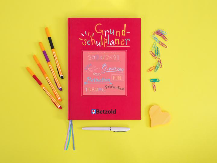 Produktbild Betzold Design-Grundschulplaner 2020/2021, Hardcover (A4, Deutsch)