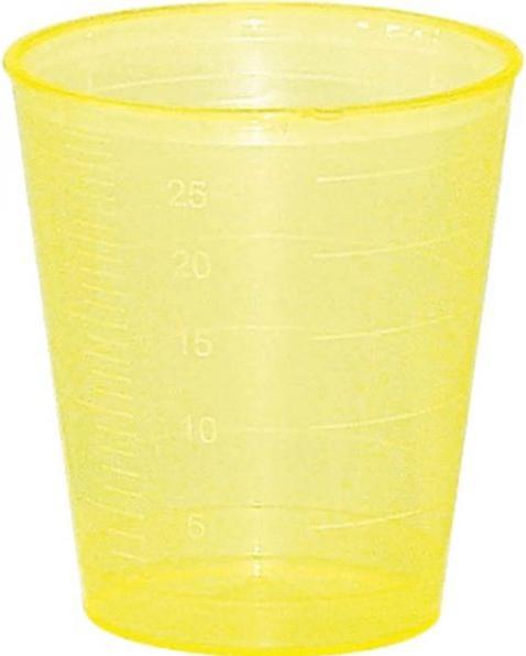 Actual product image Gribi Medikamentenbecher 30ml gelb