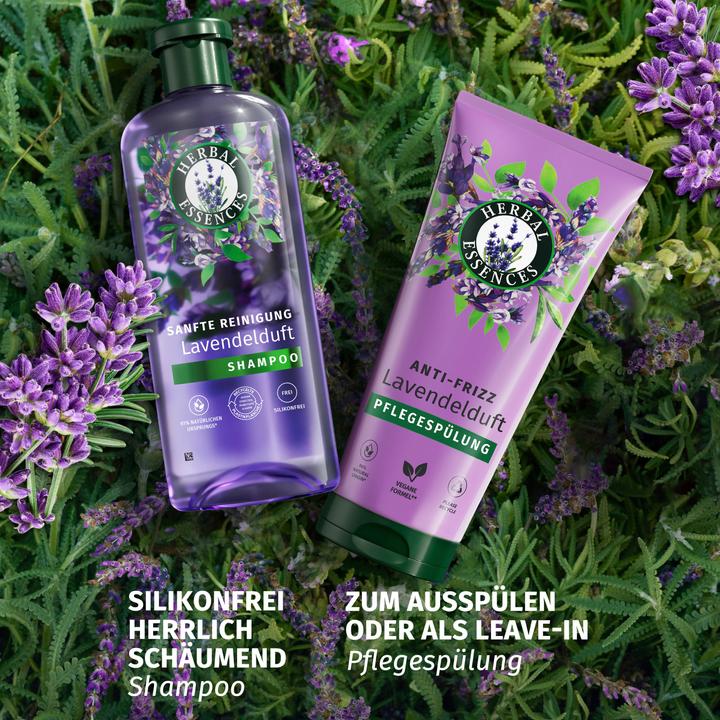 Image du produit Herbal Essences Nettoyage en douceur avec un parfum de lavande (350 ml, Shampoing liquide)