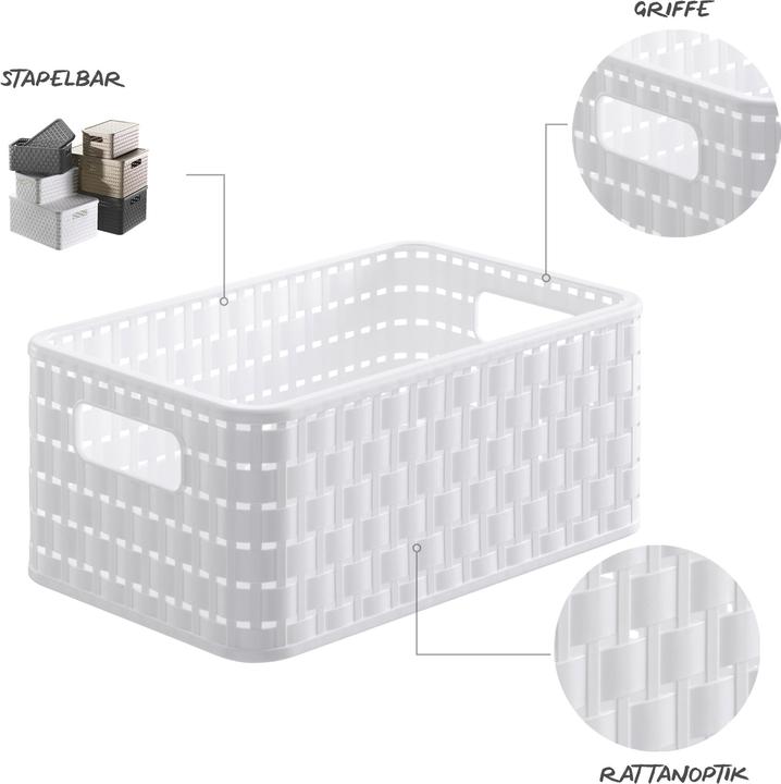 Image du produit Rotho Pays (3 x, 28 x 18.5 x 12.6 cm)