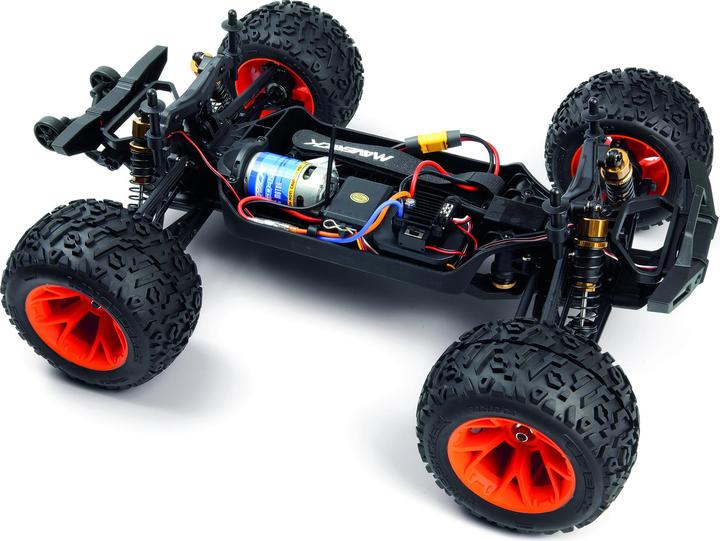 Image du produit Maverick Quantum2 MT 1/10th Monster Truck - Orange (Presque prêt à être conduite)