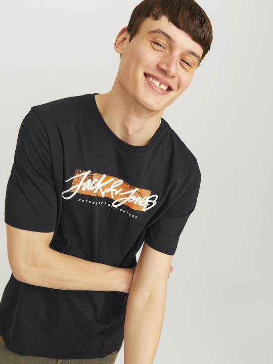 Immagine prodotto Jack & Jones Maglietta con logo a girocollo (XS)