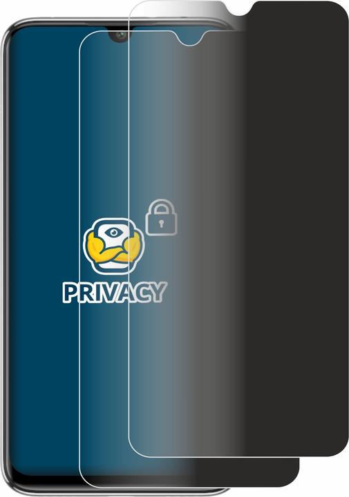 Produktbild BROTECT Sichtschutzfolie Anti-Spy Privacy Folie Blaulicht-Schutz (2 Stück, Xiaomi Mi A3)