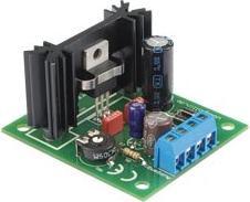 Actual product image Pollin Electronic Voltage regulator kit