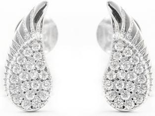 Immagine prodotto Beneto Orecchini in argento con zirconi chiari Ali d'angelo AGUP2092 (L)