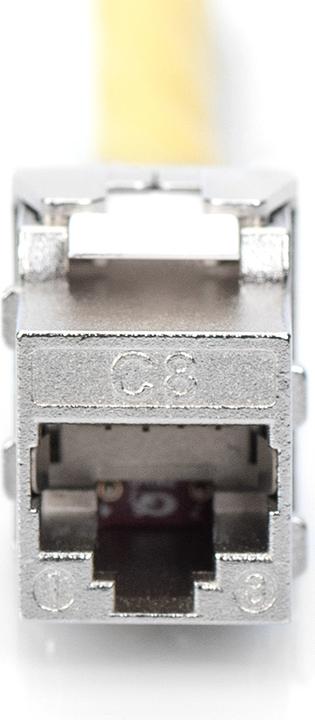 Immagine prodotto Digitus Modulo CAT 8.1 Keystone, schermato, connessione senza attrezzi (Modulo Keystone)