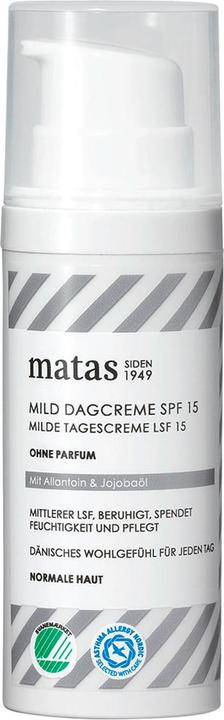 Produktbild Matas Striber Milde Tagescreme SPF15 (50 ml, Tagescreme, SPF 15)