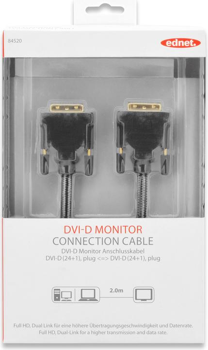 Produktbild ednet Dvi — Dvi (2 m, DVI)