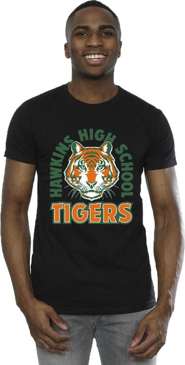 Produktbild Netflix Stranger Things Hawkins Arch Tiger TShirt (XXL)