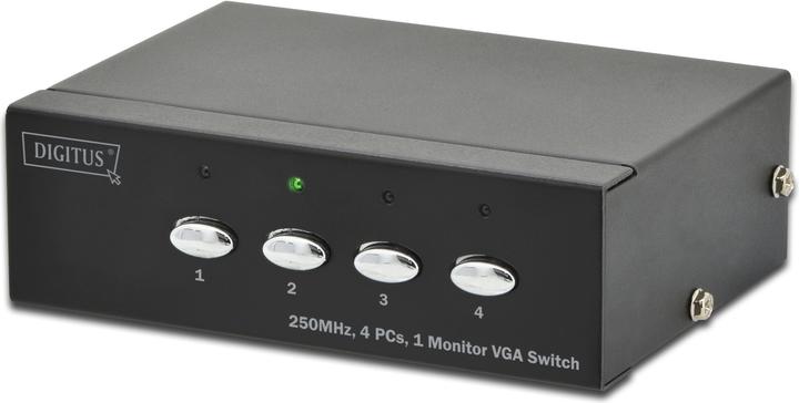 Digitus VGA Switch 4 PCs, 1 Monitor