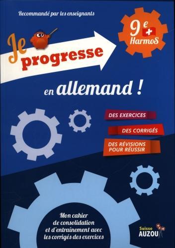 Produktbild Cahier de soutien scolaire 9ème harmos - Je progresse en allemand (Französisch, Hoegen Laure-Elie, 2017)
